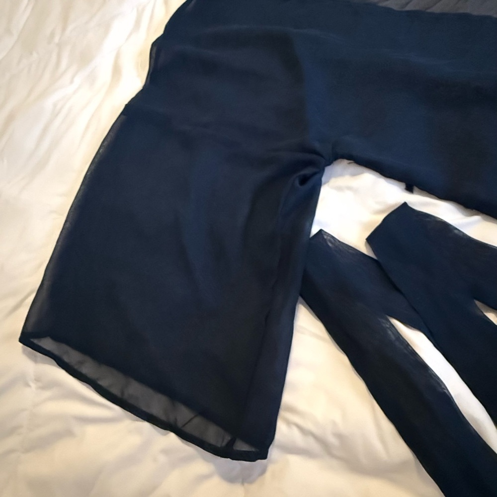 Blue Ombré Sheer Robe - Picture 7 of 7